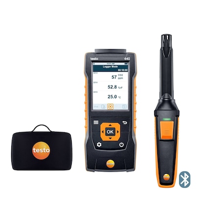 Testo 440 Co2 Kit With Bluetooth 0563 4405